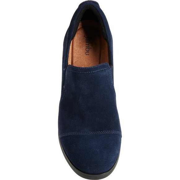 NEW Jambu Vaughn Pumps - Suede  For Women in navy  2542S1 - Picture 3 of 7